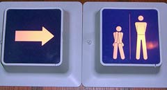 "Bathroom sign at Pix..." von Andrei Z auf flickr.com