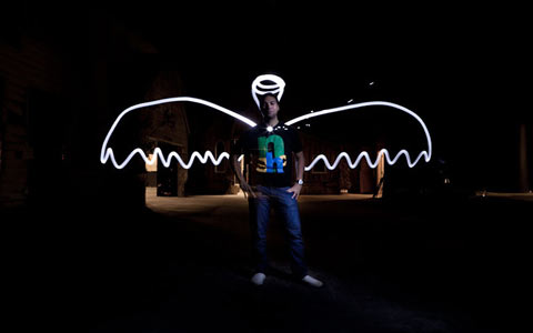 "Lightpainting in der Medienpädagogik"