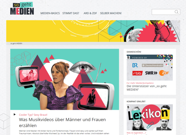 Screenshot So geht Medien Seite